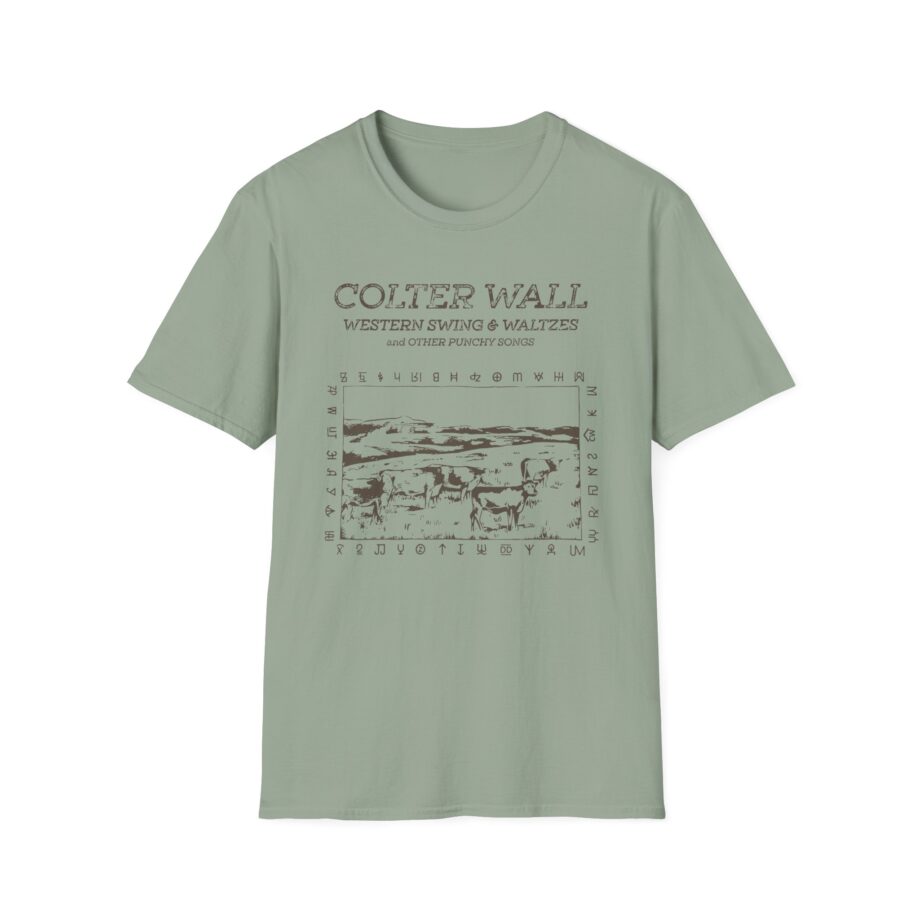 Colter Wall Western Swing & Waltzes Unisex Softstyle T-Shirt