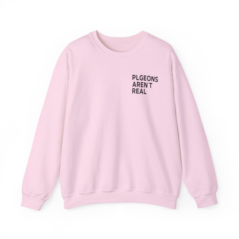 Birds Arent Real I am a Lie Unisex Heavy Blend™ Crewneck Sweatshirt