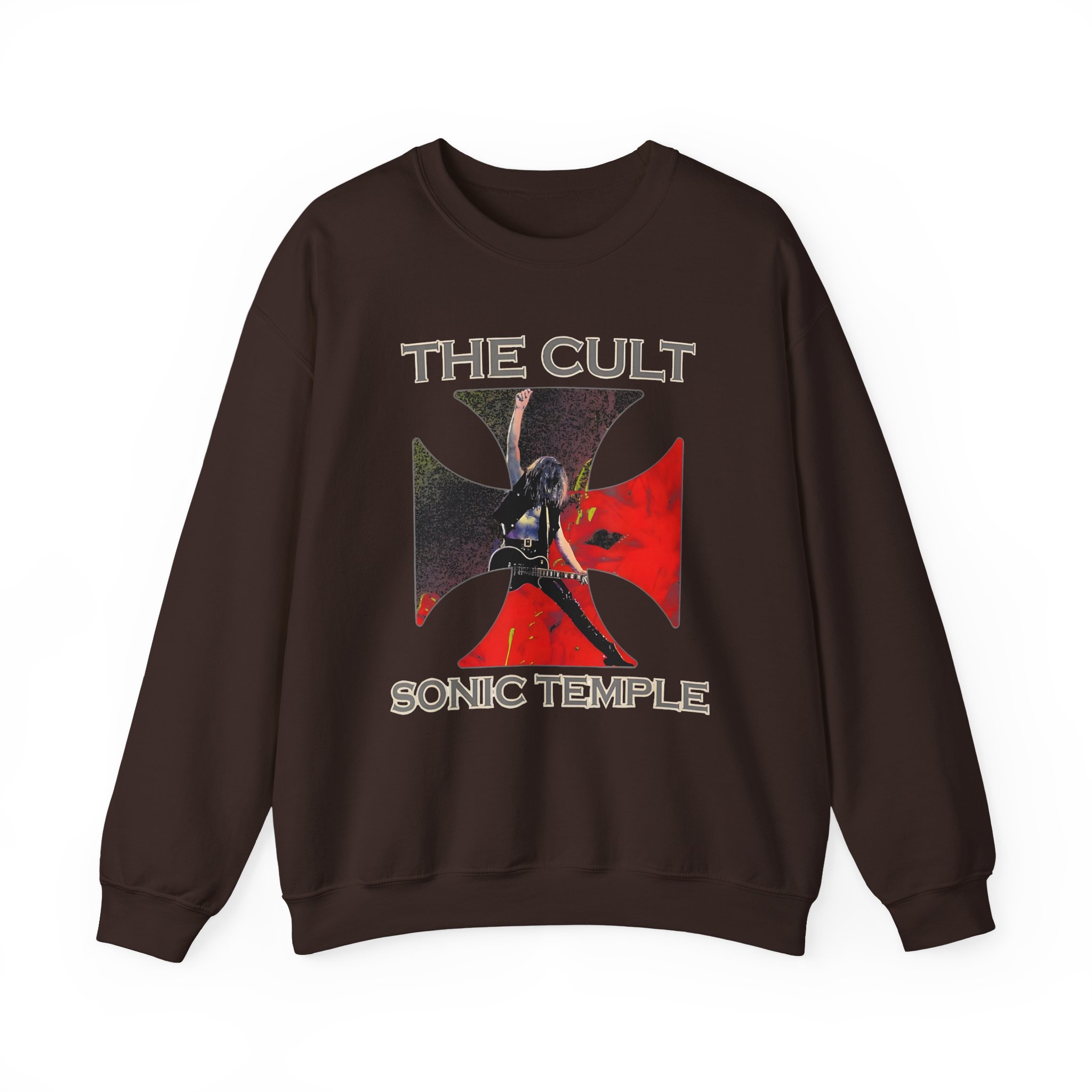 The Cult  Sonic Temple Unisex Heavy Blend Crewneck Sweatshirt
