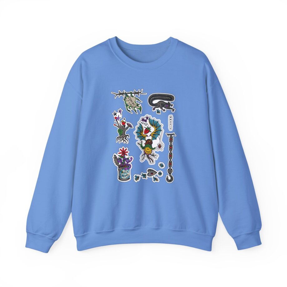 Billy Strings Flash Sheet Unisex Heavy Blend™ Crewneck Sweatshirt