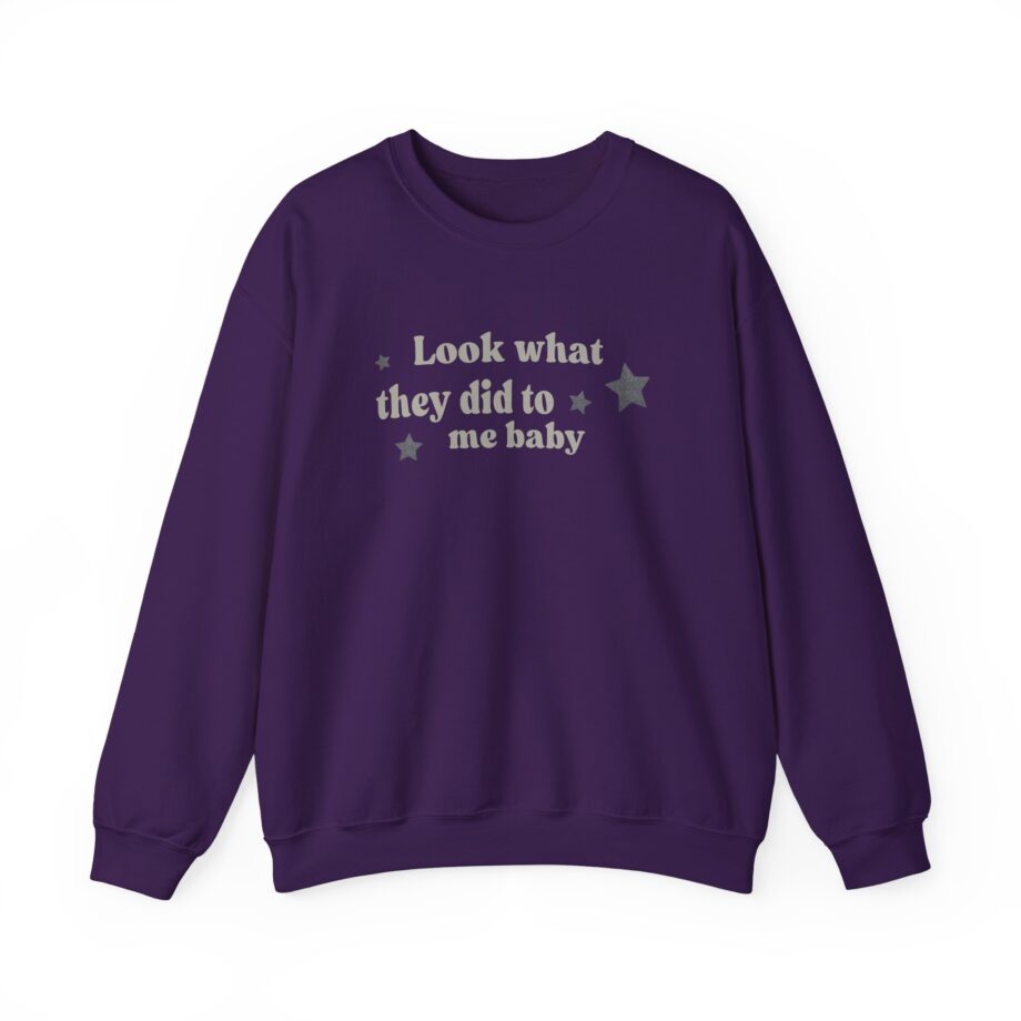 Daniel Caesar 2024 Look What They Did to Me Baby Unisex Heavy Blend™ Crewneck Sweatshirt
