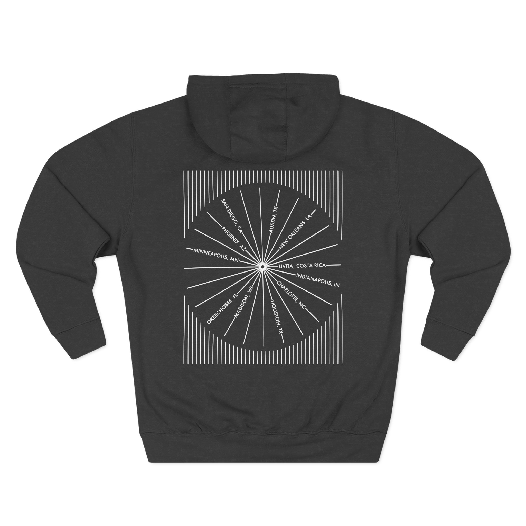 Rufus Du Sol Three-Panel Fleece Hoodie