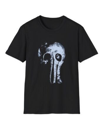 Absent in Body Plague God Unisex Softstyle T-Shirt