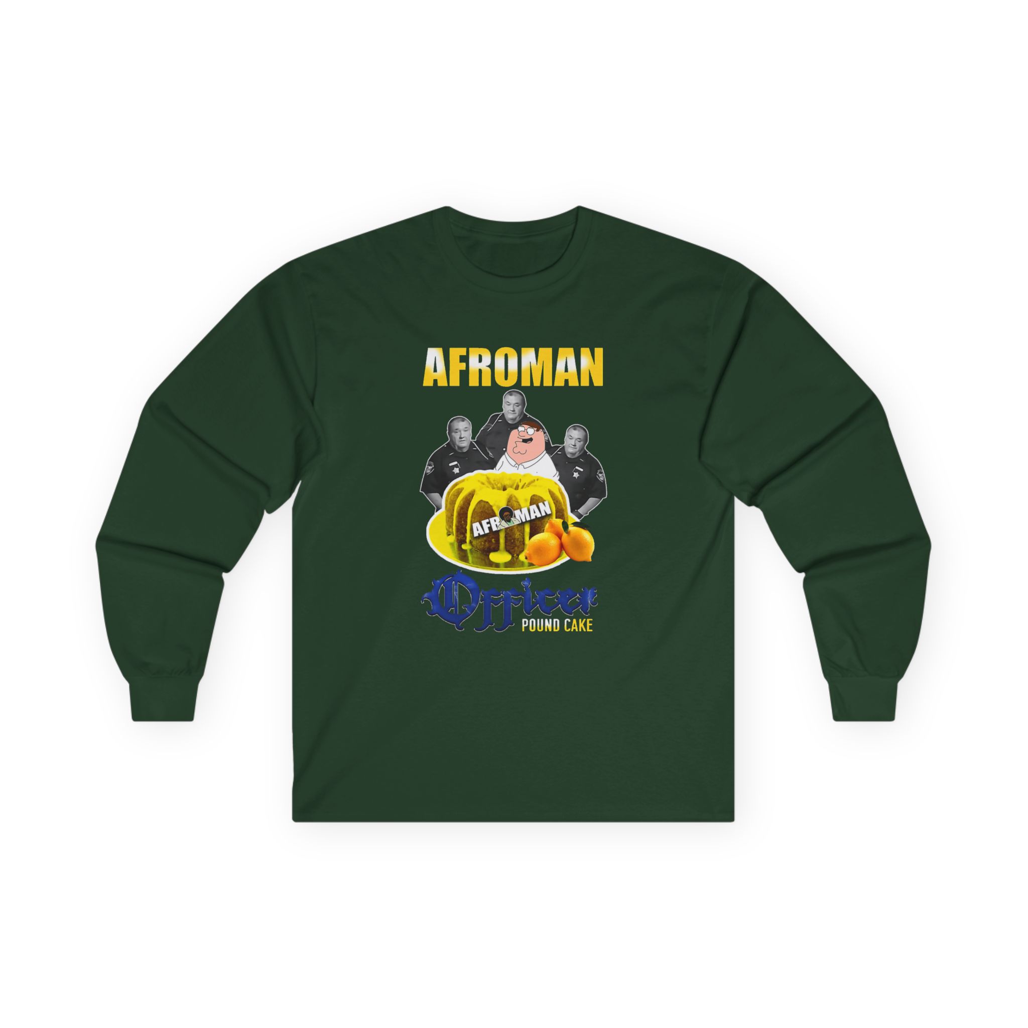 Afroman Lemon Pound Cake Unisex Ultra Cotton Long Sleeve Tee