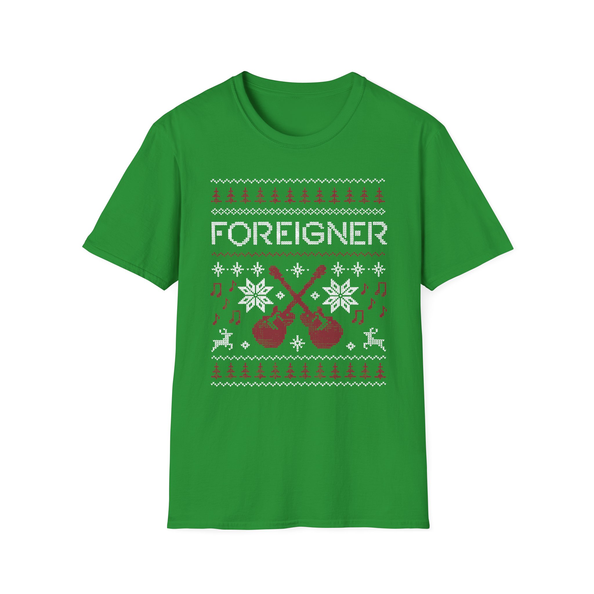Foreigner Holiday Unisex Softstyle T-Shirt