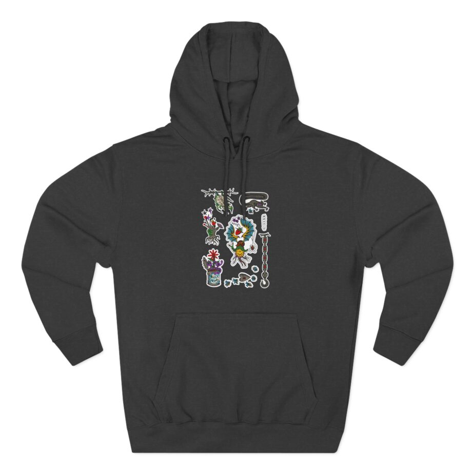 Billy Strings Flash Sheet Three-Panel Fleece Hoodie