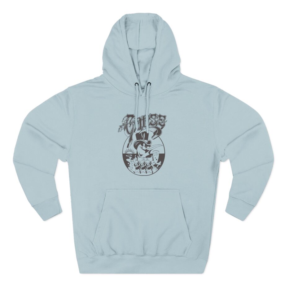Goose Three-Panel Fleece Hoodie