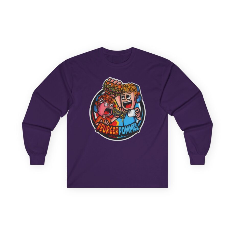 Burger Pommes Unisex Ultra Cotton Long Sleeve Tee