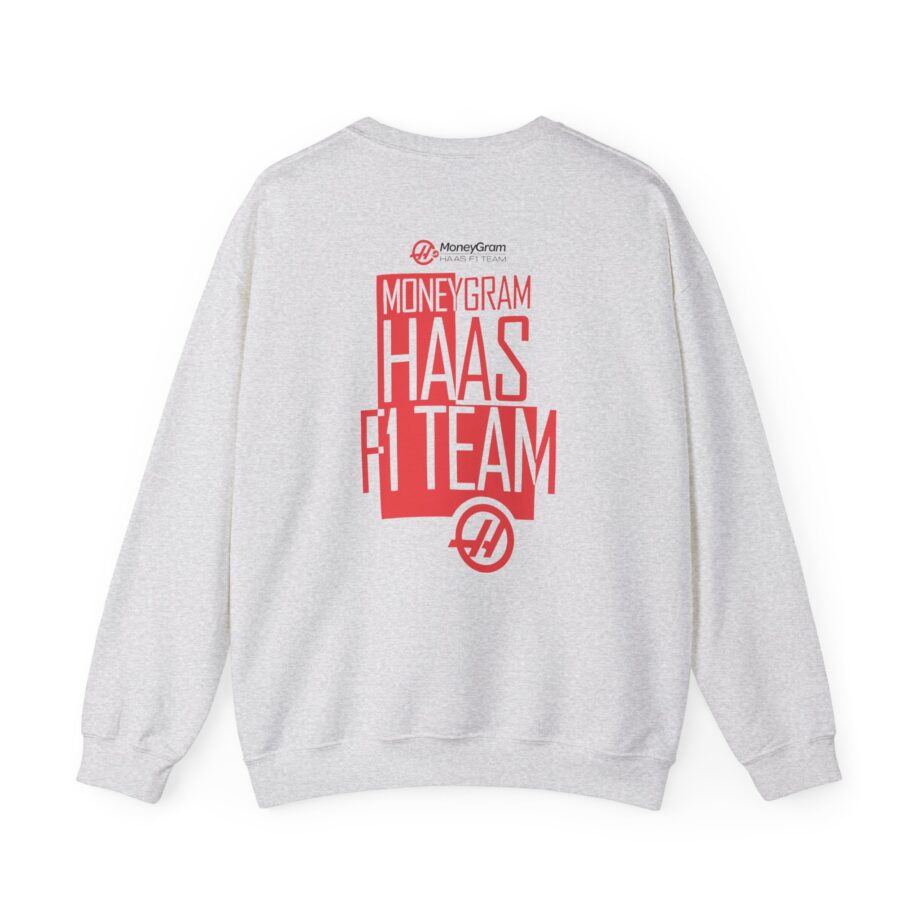 Haas F1 Color Block Unisex Heavy Blend™ Crewneck Sweatshirt
