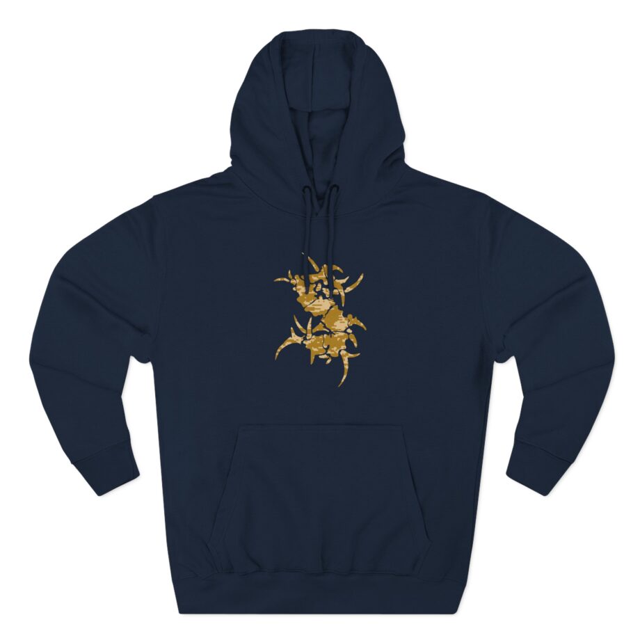 Sepultura Desert Camo S Logo Three-Panel Fleece Hoodie