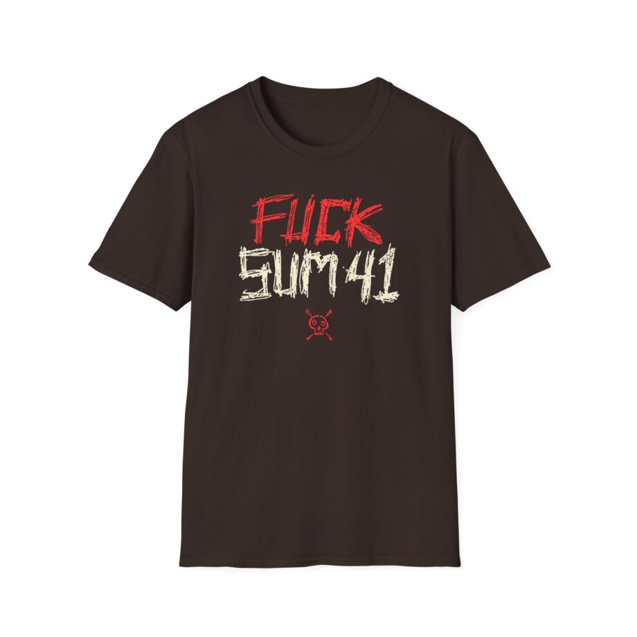 Sum 41 F**k Tour Unisex Softstyle T-Shirt