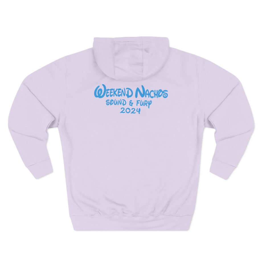Weekend Nachos Sound and Fury Three-Panel Fleece Hoodie