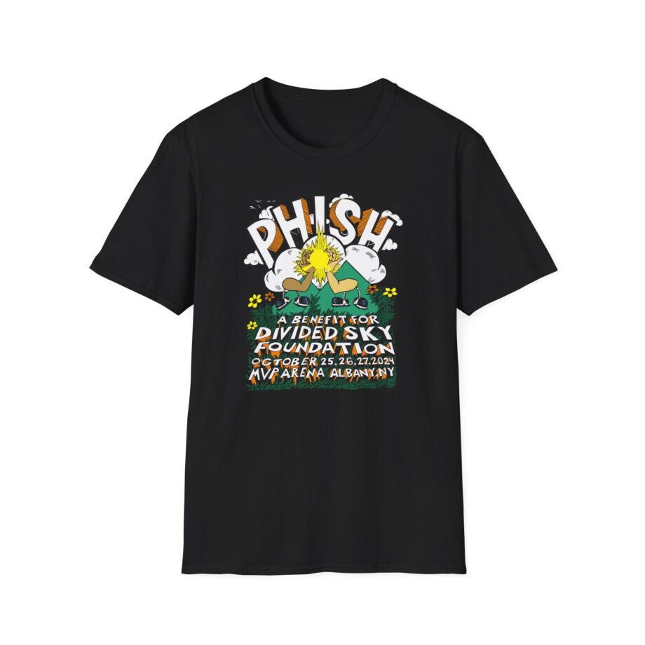 Phish Pollock Arm in Arm Unisex Softstyle T-Shirt