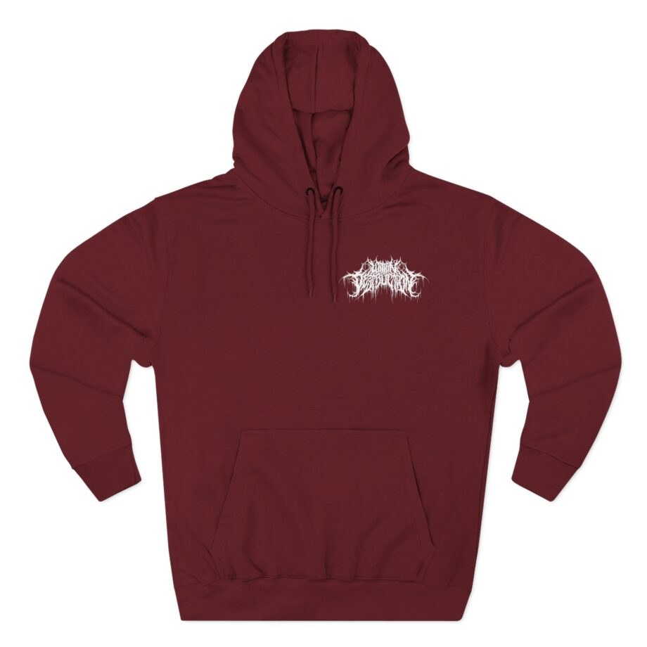 Within Destruction Demon Mask Three-Panel Fleece Hoodie