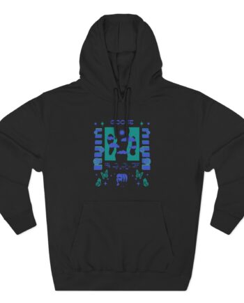 Goose Rosewood Three-Panel Fleece Hoodie