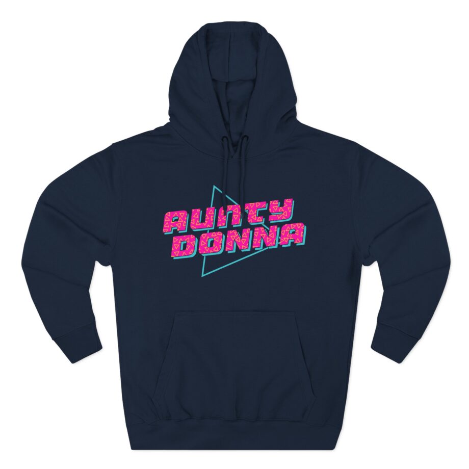 Aunty Donna Retro Three-Panel Fleece Hoodie