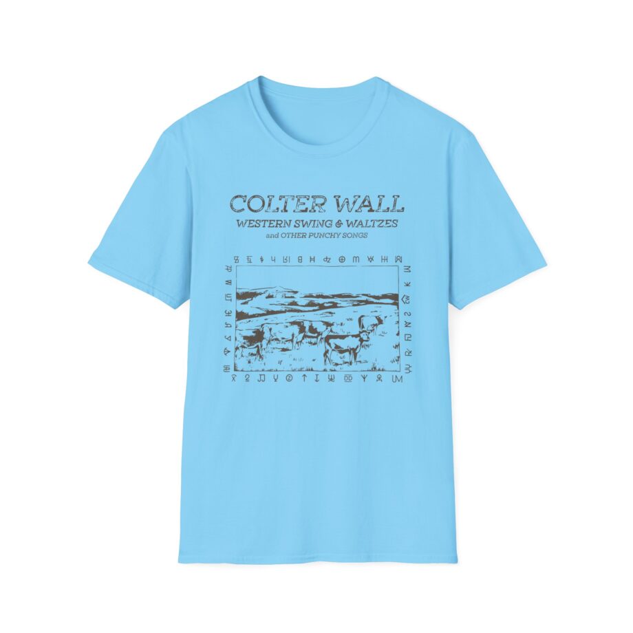 Colter Wall Western Swing & Waltzes Unisex Softstyle T-Shirt