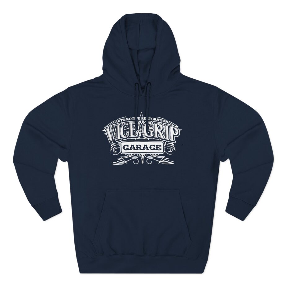 Vicegripgarage Three-Panel Fleece Hoodie
