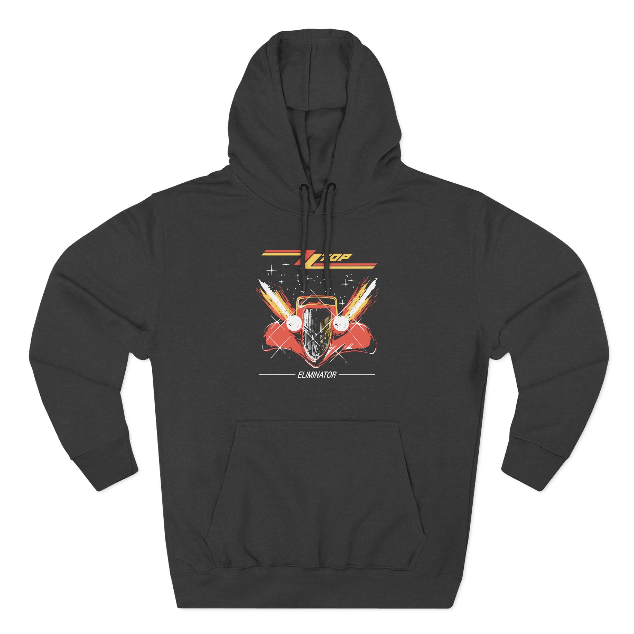 ZZ Top Eliminator Illustrated Three-Panel Fleece Hoodie