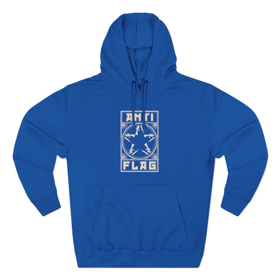 Anti Flag Comrade Gunstar Three-Panel Fleece Hoodie