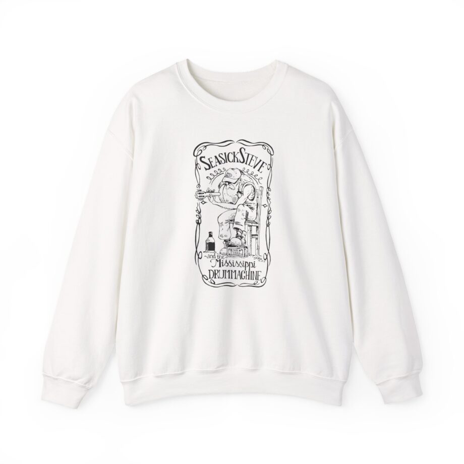 Seasick Steve Mississippi Drum Machine Unisex Heavy Blend™ Crewneck Sweatshirt