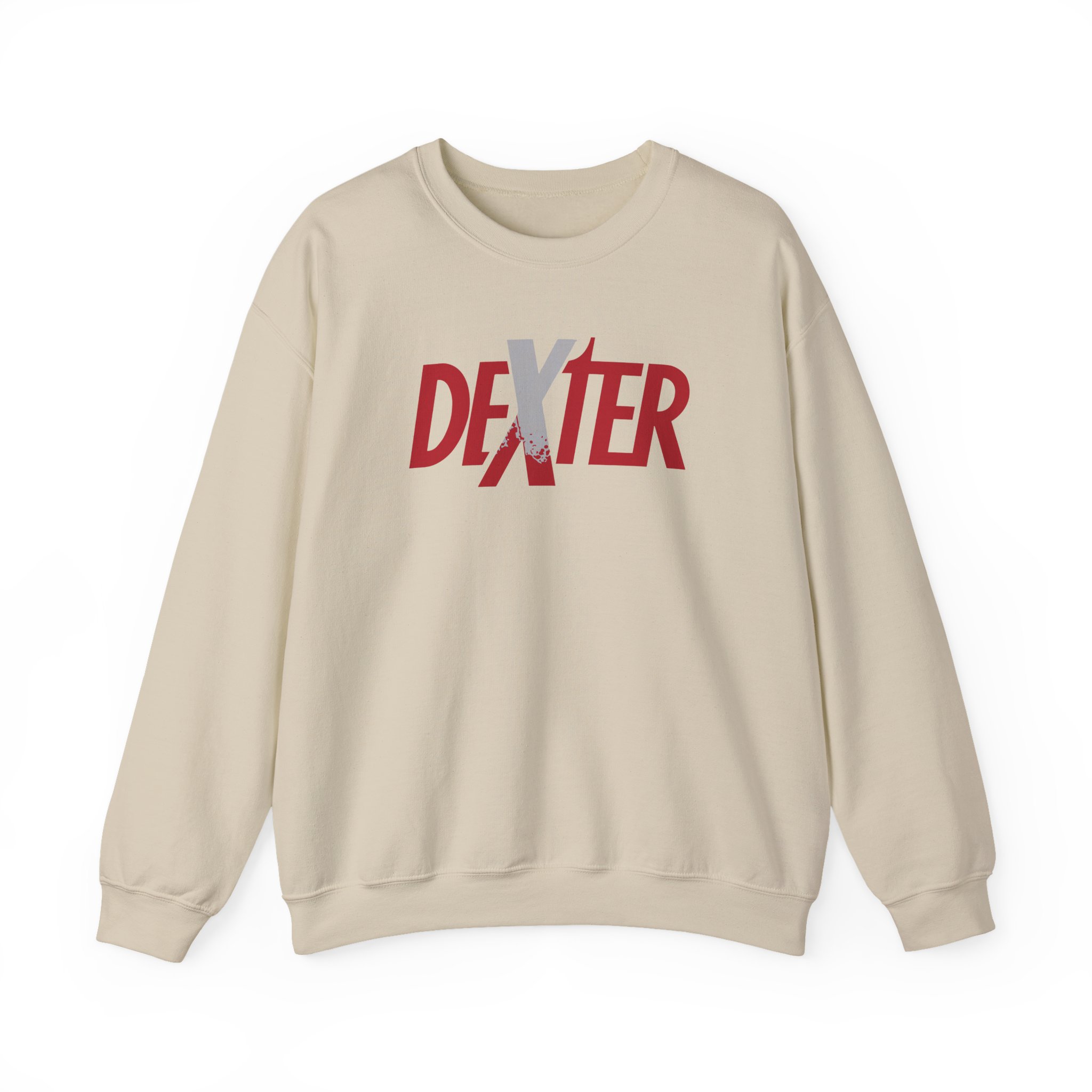 Dexter Spatter Logo Unisex Heavy Blendâ„¢ Crewneck Sweatshirt