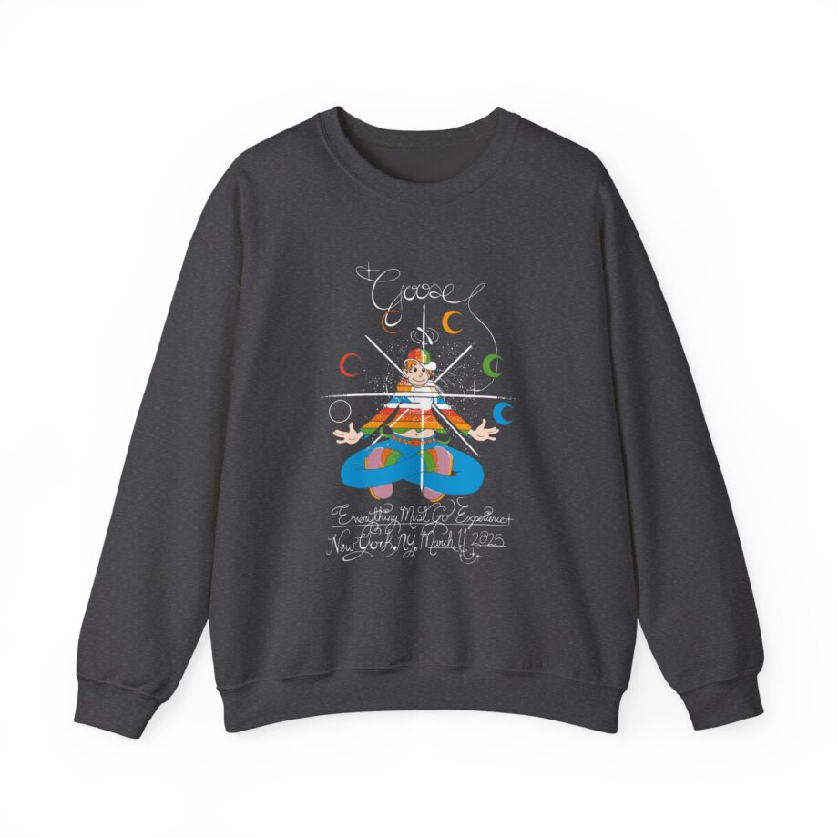 Goose Rainbow Kid EMG Experienc Unisex Heavy Blend™ Crewneck Sweatshirt