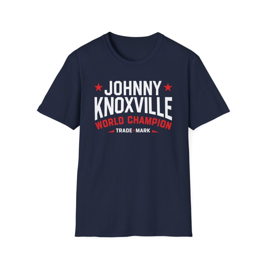Jackass Johnny Knoxville World Champion Trade Mark Unisex Softstyle T-Shirt