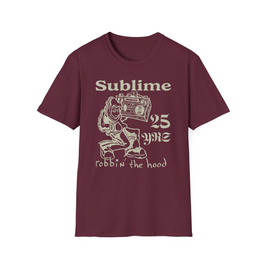 Sublime Robbin the Hood Unisex Softstyle T-Shirt