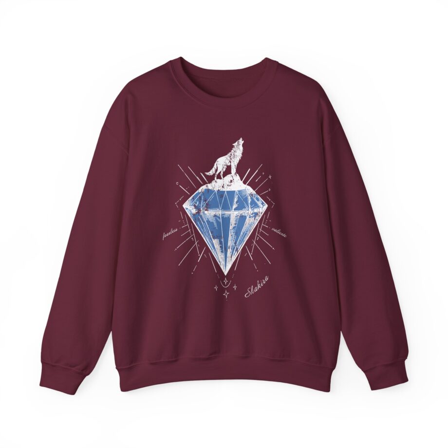 Shakira Diamond Wolf Unisex Heavy Blend™ Crewneck Sweatshirt