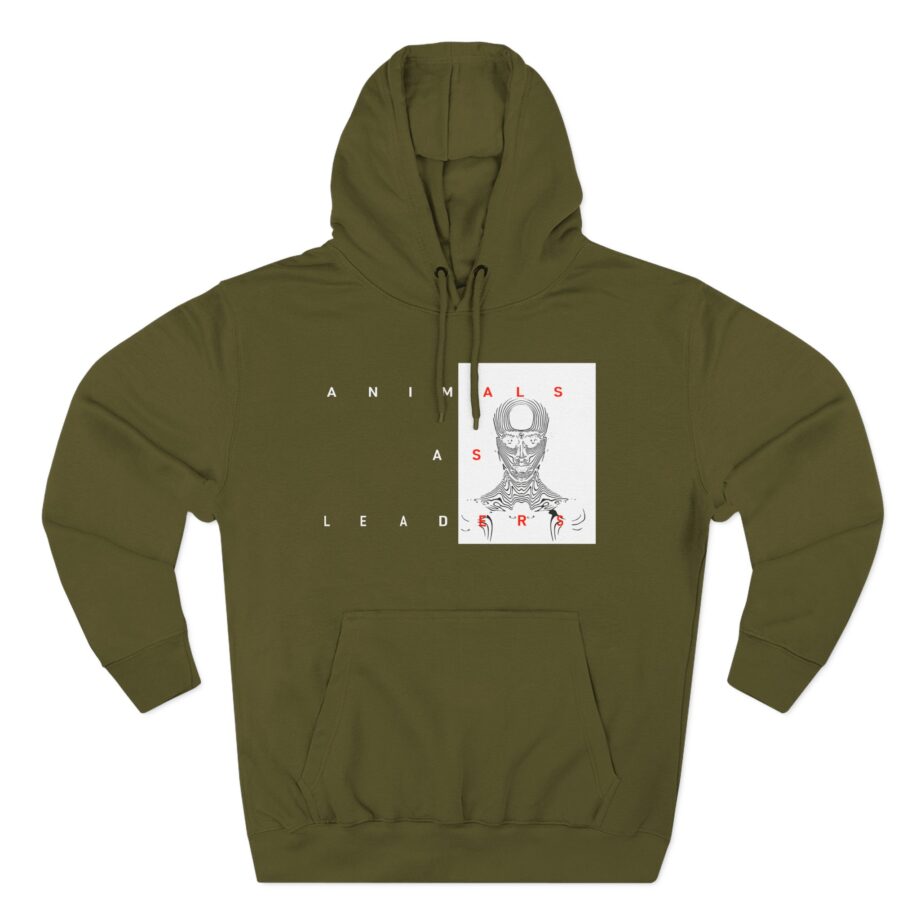 Animals as Leaders Three-Panel Fleece Hoodie