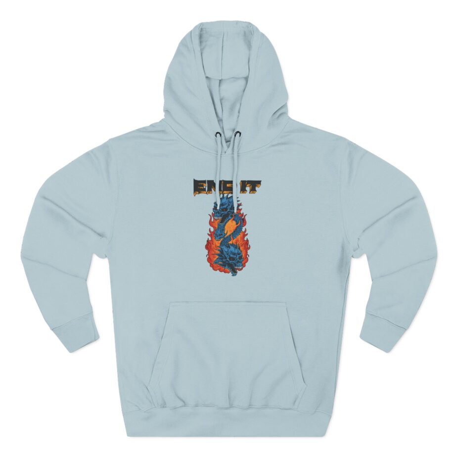 End It Three-Panel Fleece Hoodie
