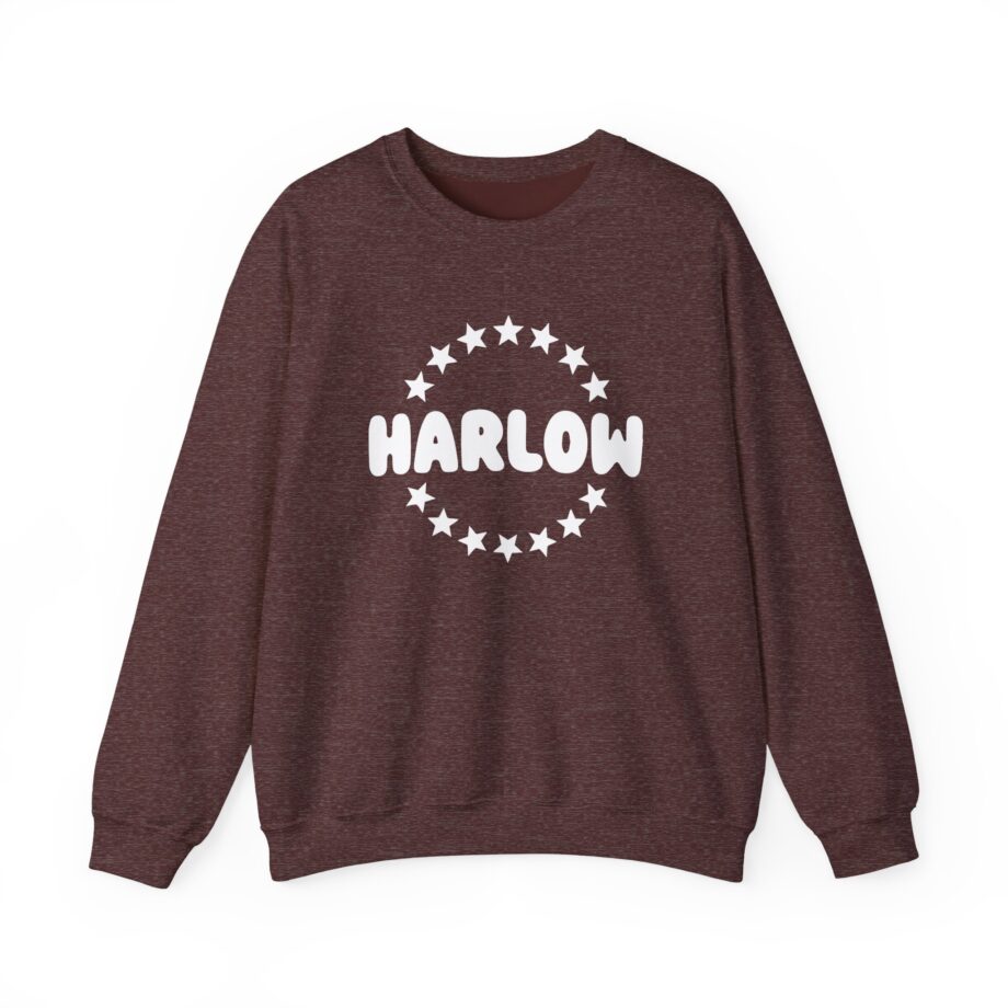Harlow and Popcorn Stars Unisex Heavy Blend™ Crewneck Sweatshirt
