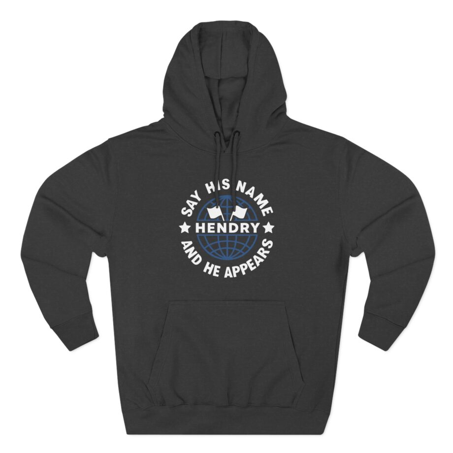 Joe Hendry Say His Name Three-Panel Fleece Hoodie