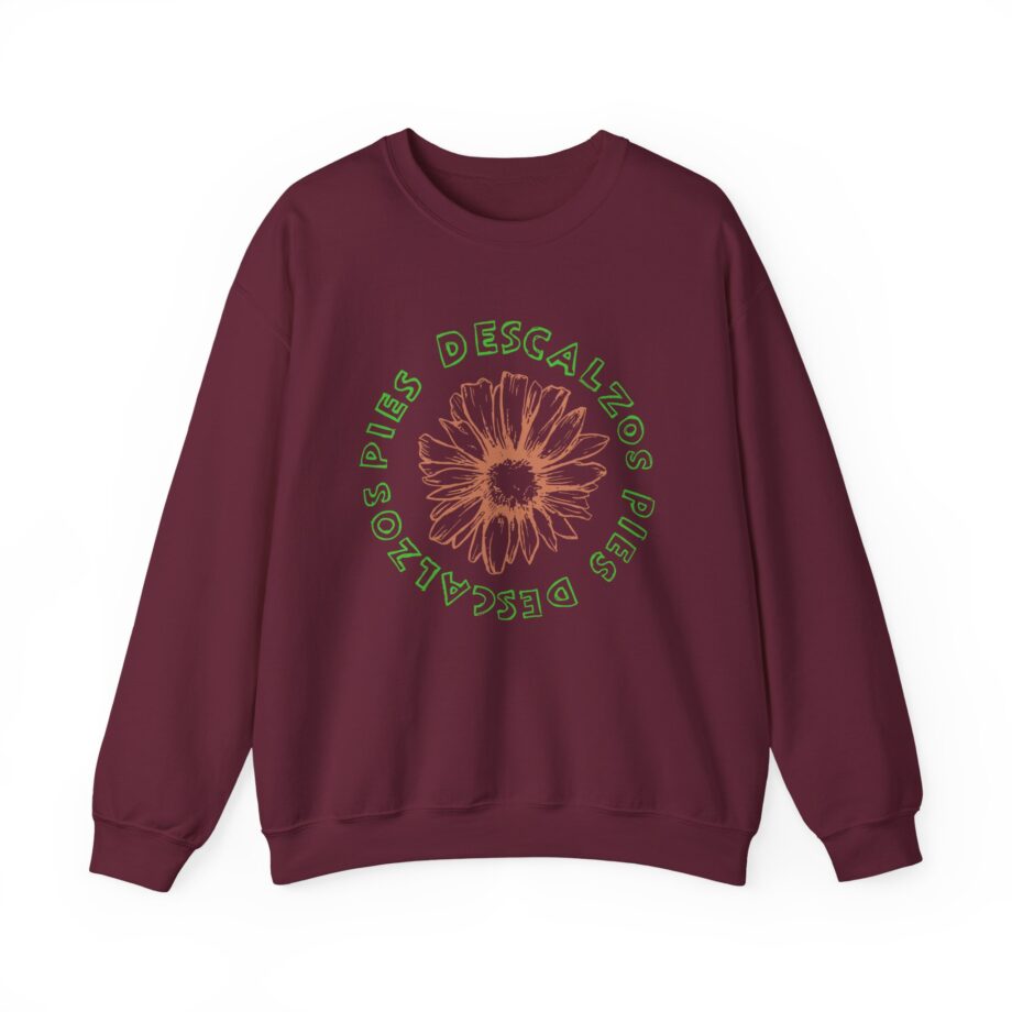 Shakira Pies Descalzos Flower Unisex Heavy Blend™ Crewneck Sweatshirt