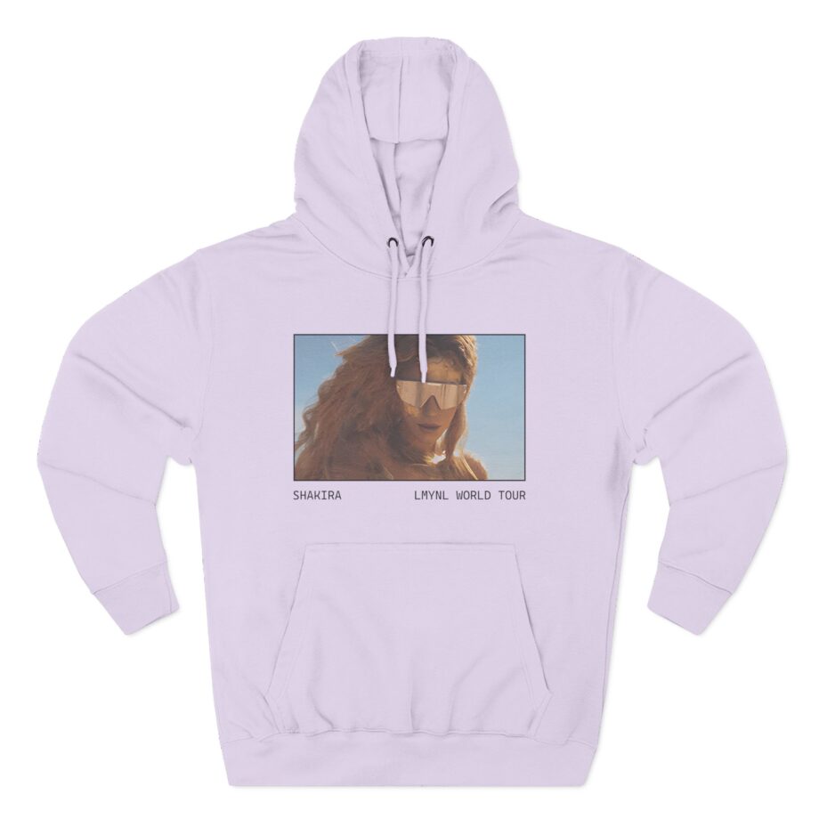 Shakira Sunglasses Three-Panel Fleece Hoodie