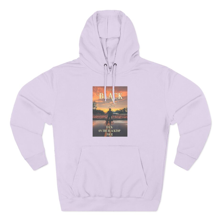 Clint Black Blacktop Three-Panel Fleece Hoodie