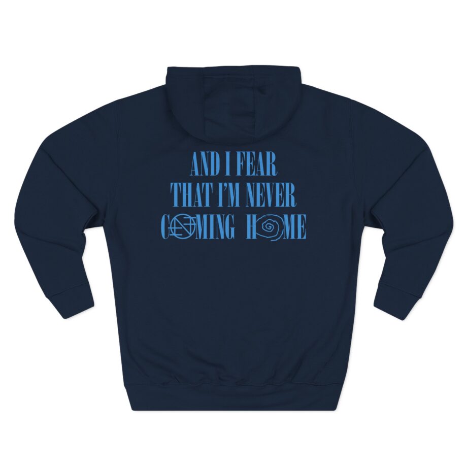 Whirr Three-Panel Fleece Hoodie