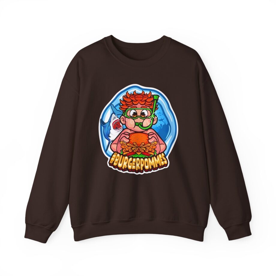 Burger Pommes Unisex Heavy Blend™ Crewneck Sweatshirt