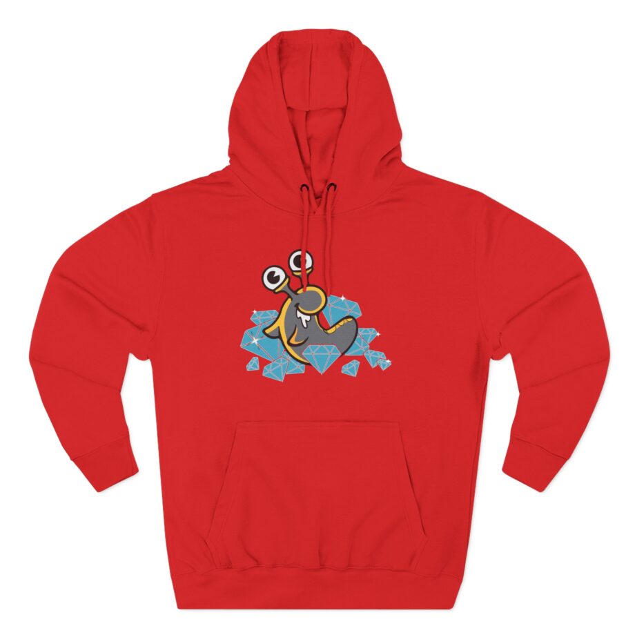 Slogoman Diamond Three-Panel Fleece Hoodie