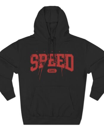 Ishowspeed Spider Web Three-Panel Fleece Hoodie