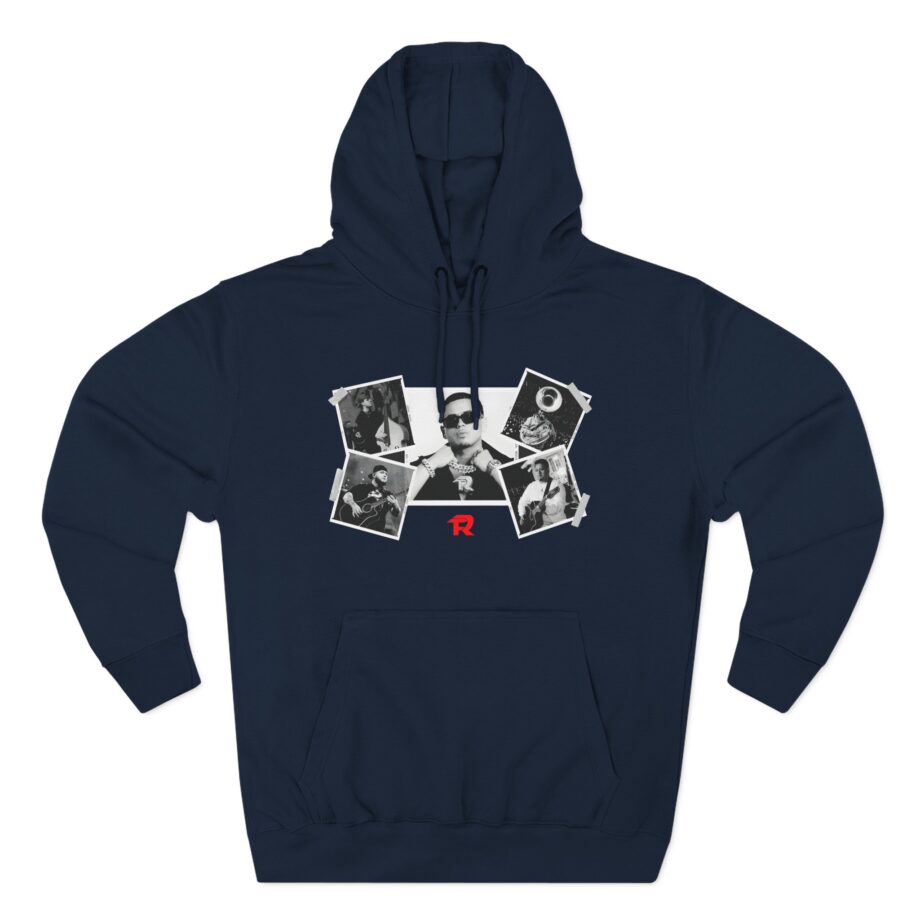 Fuerza Regida Band Tour Dates Three-Panel Fleece Hoodie