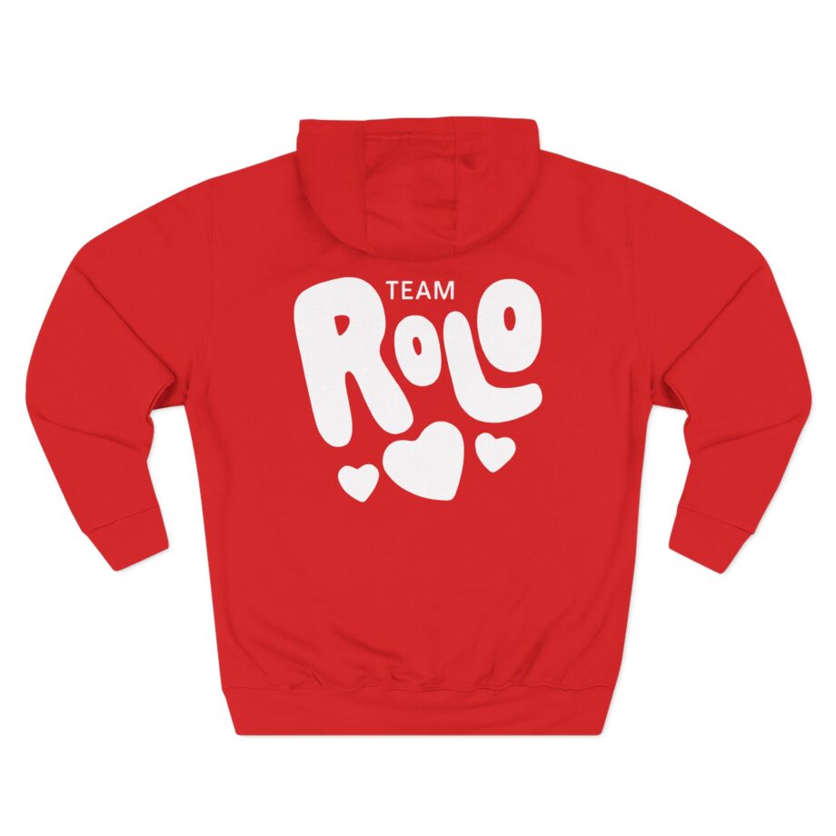 Harlow and Popcorn Stars Three-Panel Fleece Hoodie