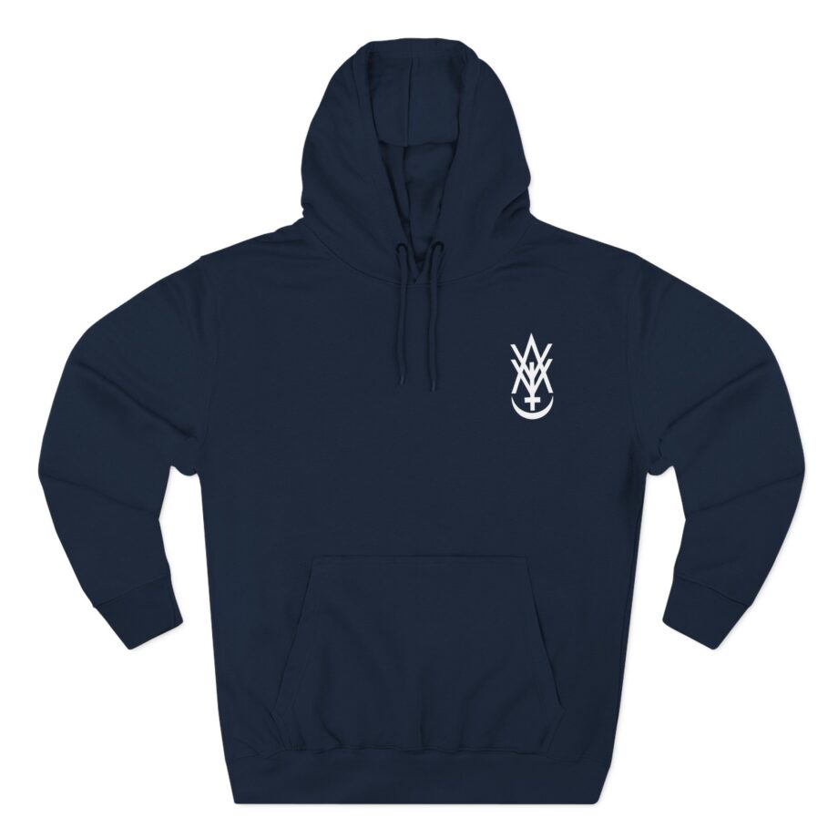 Amigo The Devil Death's Laboratory" Three-Panel Fleece Hoodie