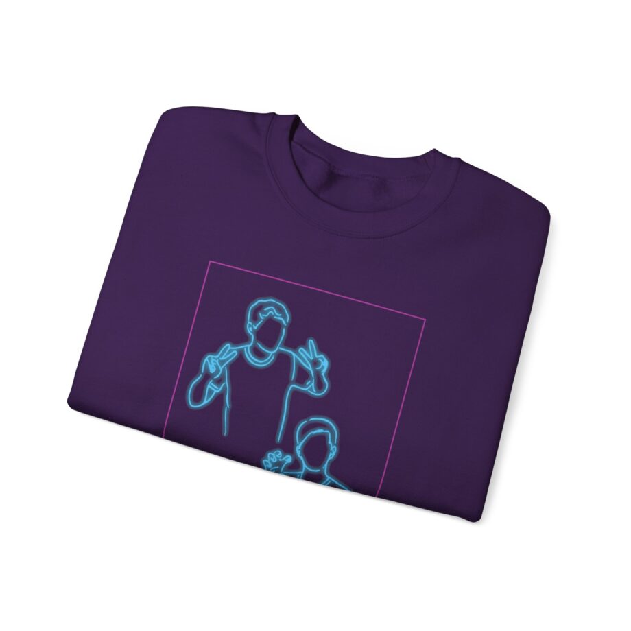 Dan And Phil Neon Unisex Heavy Blend™ Crewneck Sweatshirt