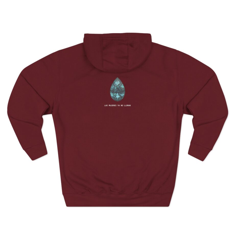Shakira Emerald Three-Panel Fleece Hoodie