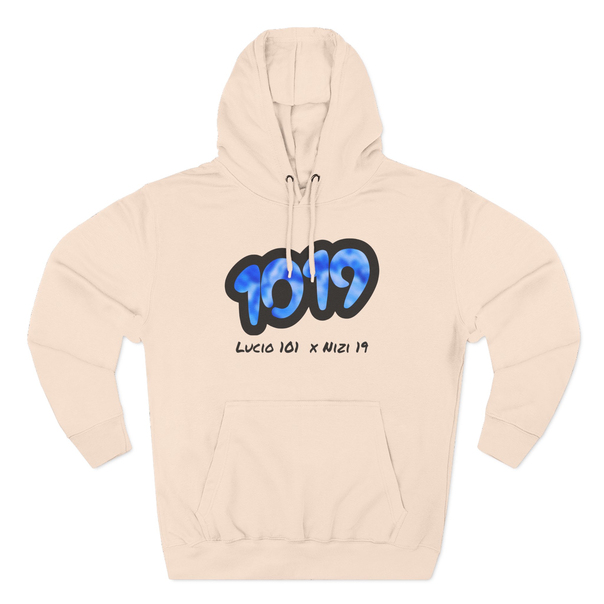 Lucio 101 x Nizi 19 Three-Panel Fleece Hoodie