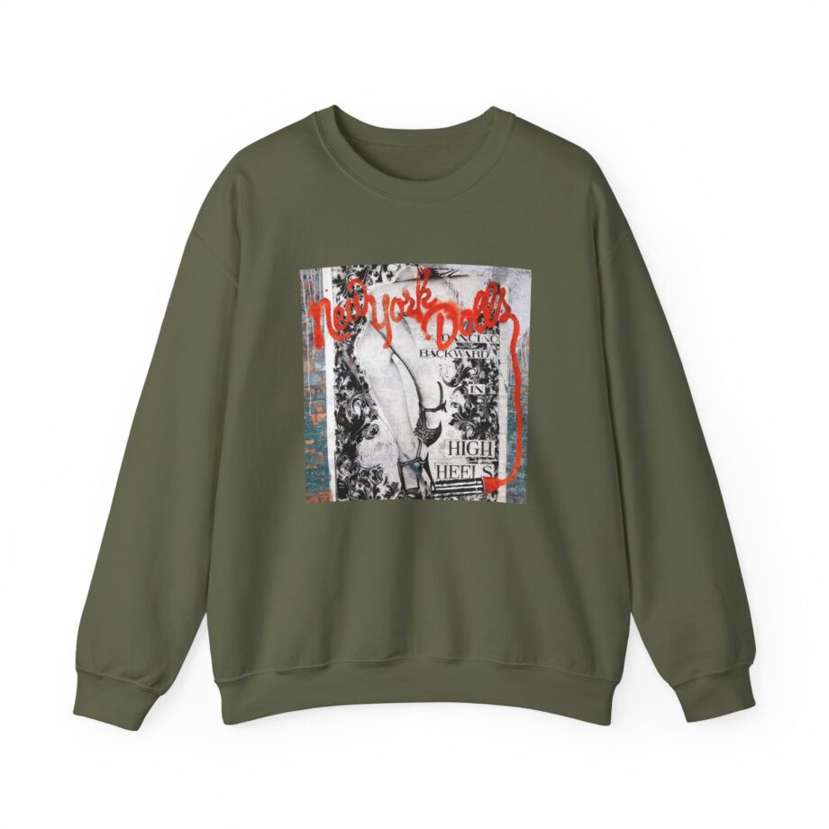 New York Dolls Dancing Backward Album Unisex Heavy Blend™ Crewneck Sweatshirt