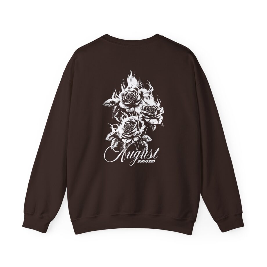 August Burns Red Burning Flowers Unisex Heavy Blend™ Crewneck Sweatshirt