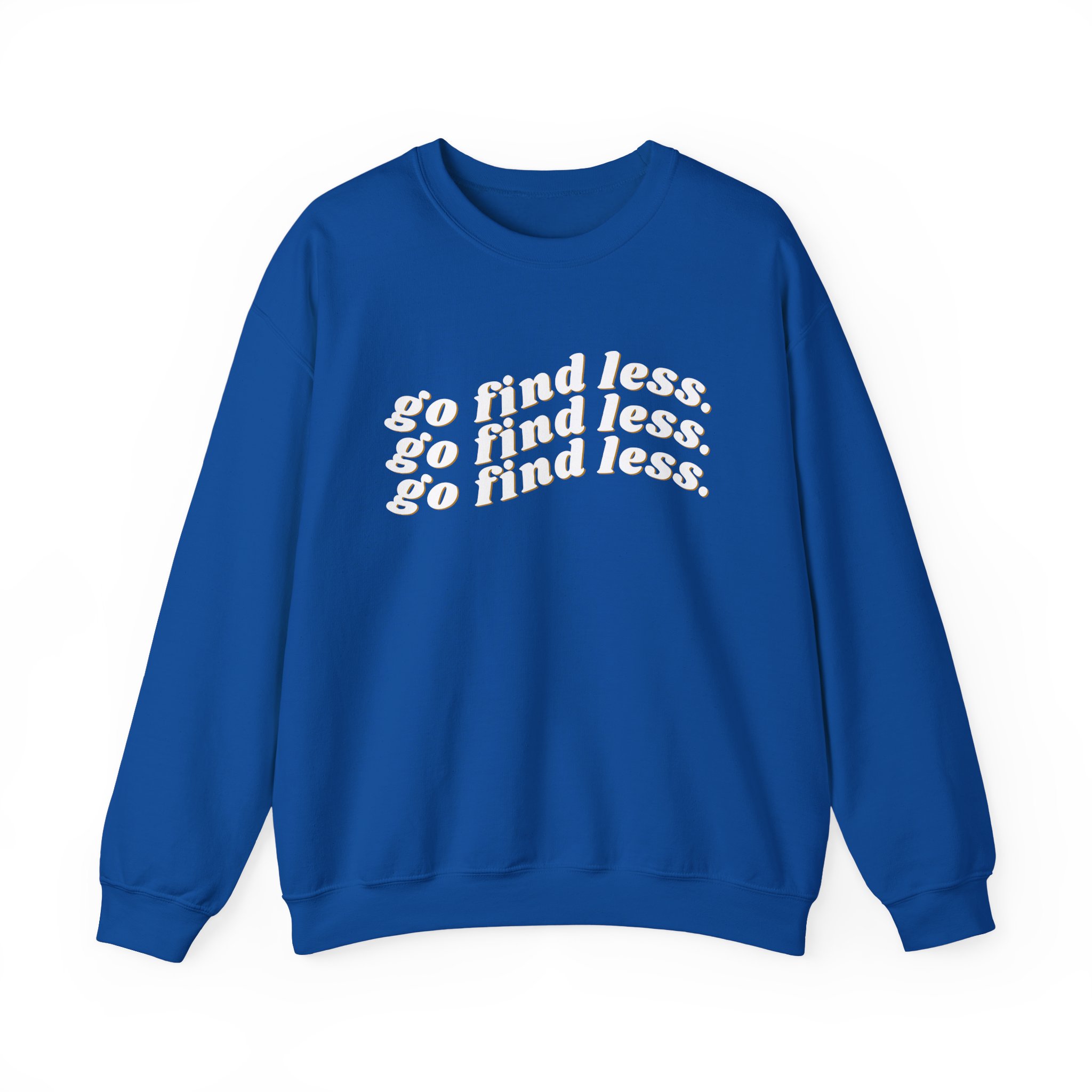 Elyse Myers Go Find Less Unisex Heavy Blendâ„¢ Crewneck Sweatshirt
